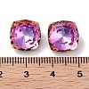 Glass Rhinestone Cabochons RGLA-G020-03A-D502-2