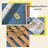 20Pcs 10 Style 201 Stainless Steel Laser Cut Charms STAS-SZ0002-67G-6