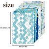 12 Sheets Blue Theme Scrapbook Paper Pad Sets PW-WGDC27B-01-4