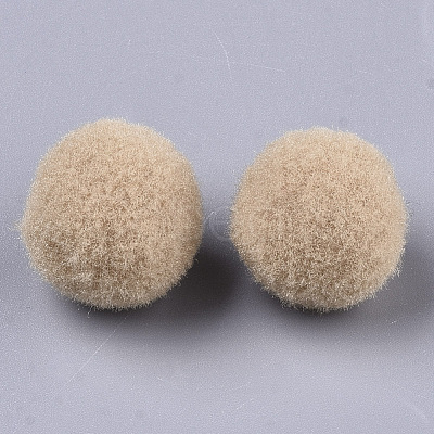 DIY Doll Craft Polyester High-elastic Pompon Ball AJEW-R093-01-D02-1