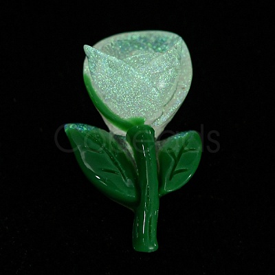 Luminous Resin Cabochons RESI-E047-01D-1