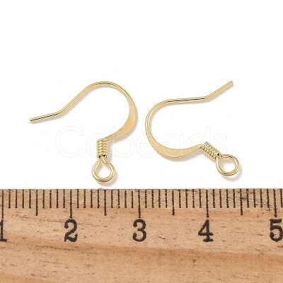 Brass French Hooks with Coil KK-H503-27G-1