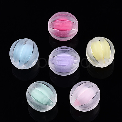 Transparent Acrylic Beads X-TACR-N011-005A-02-1