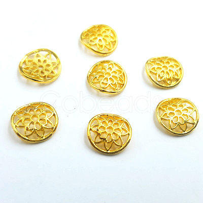 Alloy Cabochons MRMJ-WH0063-11G-1