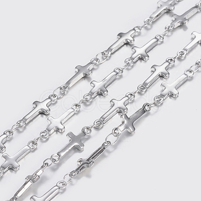 Tarnish Resistant 304 Stainless Steel Chains STAS-P197-057P-1