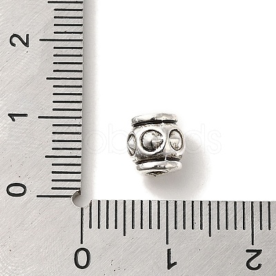 Tibetan Style Alloy Beads TIBEB-L007-11AS-1