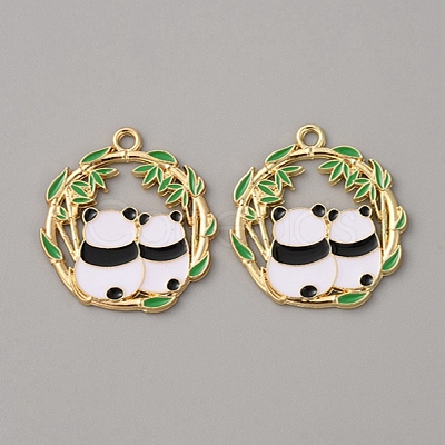 Alloy Enamel Pendants FIND-TAC0010-72D-1