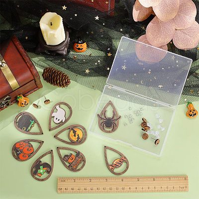 SUNNYCLUE DIY Halloween Drop Earring Making Kit DIY-SC0021-79-1