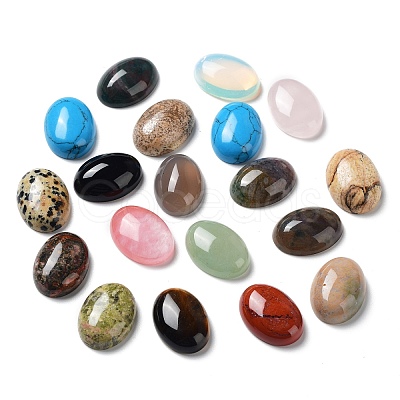 Gemstone Cabochons G-H1596-18x13x5mm-M-1