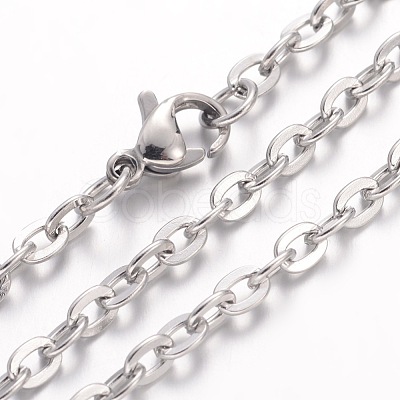 Non-Tarnish 304 Stainless Steel Necklace MAK-G004-03P-1