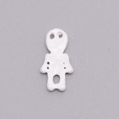 Alloy Skeleton Cabochons MRMJ-WH0078-07A-1