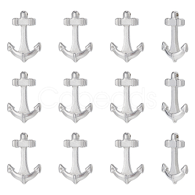 Unicraftale 12Pcs 304 Stainless Steel Hook Clasps STAS-UN0040-72-1