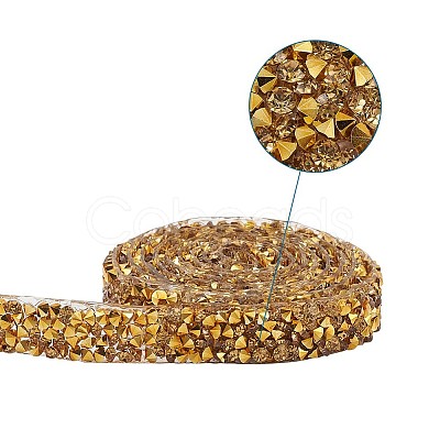 Glitter Resin Hotfix Rhinestone(Hot Melt Adhesive On The Back) OCOR-TAC0004-A-02-1