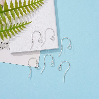 925 Sterling Silver Earring Hooks STER-K167-051C-S-1