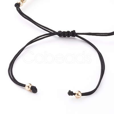 Adjustable Nylon Cord Braided Bead Bracelets BJEW-JB05827-02-1