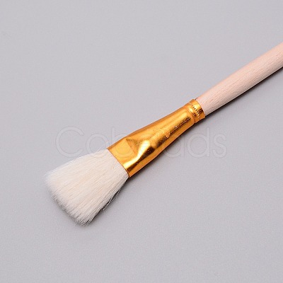 Wooden Paint Brush AJEW-WH0237-08H-1