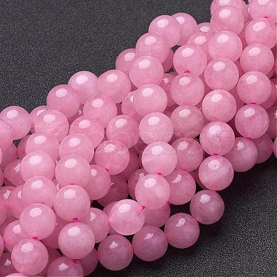 Natural Rose Quartz Beads Strands GSR10mmC034-1