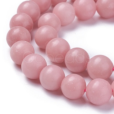 Natural Pink Opal Beads Strands G-G772-01-B-1