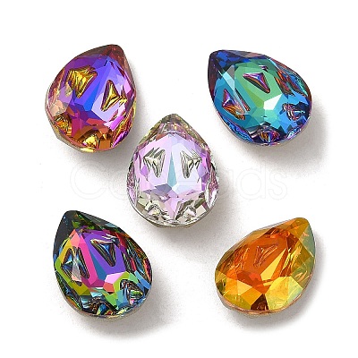 K9 Glass Rhinestone Cabochons RGLA-P036-05A-M-1