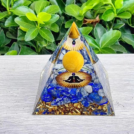 Orgonite Pyramid Resin Energy Generators PW-WG82812-01-1