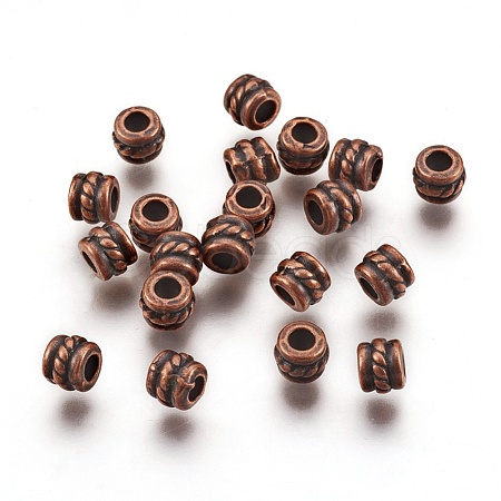 Tibetan Style Alloy Spacer Beads RLF0447Y-1