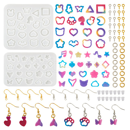 DIY Earring Making Kits DIY-TA0004-27-1