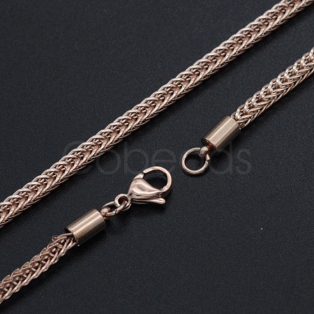 Cheap 304 Stainless Steel Wheat Chain Necklaces Online Store - Cobeads.com