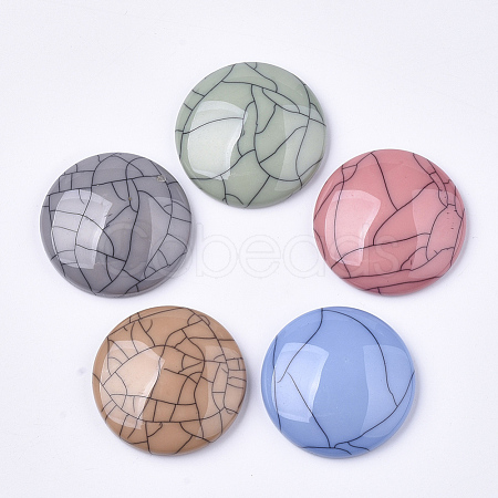 Resin Cabochons RESI-T034-09H-1