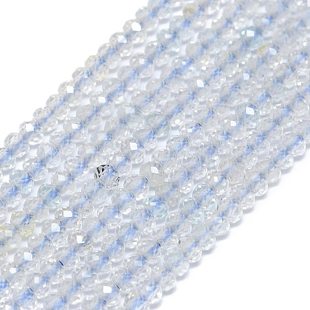 Natural Topaz Beads Strands G-G106-A13-01-1