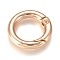 Alloy Spring Gate Ring, O Rings, Light Gold, 20x3.5mm, Inner Diameter: 12.5mm