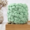 Coarse Polyester Ball Yarn, for DIY Material Blanket Cushion, Light Green, 13~29mm, about 43.74 Yards(40m)/Skein