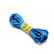 Polyester Rattail Satin Cord, for Chinese Knotting, Round, Dodger Blue, 3mm, about 10.94 Yards(10m)/Bundle