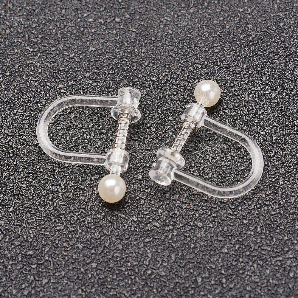 Plastic Clip-on Earring Findings Cobeads.com