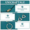 Unicraftale 40Pcs 2 Style 304 Stainless Steel Beads STAS-UN0056-05-5