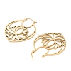 304 Stainless Steel Hoop Earrings EJEW-Q802-02G-2