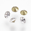 Diamond Crystal Grade A Glass Pointed Back Chaton Rhinestones X-RGLA-PP18-01A-2