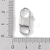 Non-Tarnish 316 Surgical Stainless Steel Lobster Claw Clasp STAS-P362-39P-02-3