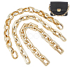 WADORN 3Pcs 3 Style Acrylic Cable Chain Bag Strap FIND-WR0007-62-1