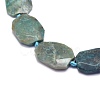 Natural Chrysocolla Beads Strands G-O170-85-3