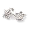 Non-Tarnish 304 Stainless Steel Stud Earrings EJEW-H013-04P-2