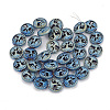 Electroplate Non-magnetic Synthetic Hematite Beads Strands G-N0322-05D-2