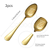 Stainless Steel Spoons Set AJEW-WH0253-009-2