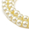 Baking Painted Pearlized Glass Pearl Round Bead Strands X-HY-Q003-6mm-21-3