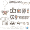 PandaHall Elite DIY Keychain Making Kit DIY-PH0021-37-1