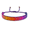 Friendship Arrows Loom Pattern MIYUKI Seed Beads Bracelets for Women BJEW-Z013-24A-2