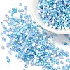 Opaque & Transparent Inside Colours Glass Seed Beads SEED-YW0002-16B-1