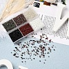 4500Pcs 6 Style 12/0 Glass Seed Beads SEED-YW0001-27E-6