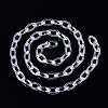 Handmade Transparent ABS Plastic Cable Chains X-KY-S166-001I-2