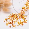 Caramel Mix Pearlized Glass Pearl Beads HY-PH0006-4mm-02-3