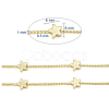 Handmade Brass Twisted Chains CHC-I006-05G-3